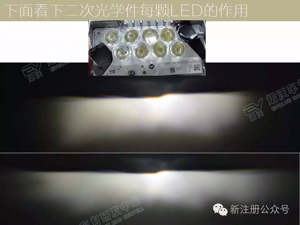 奔驰C系前大灯拆解——近光篇