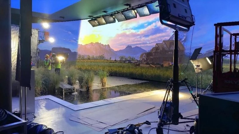 奥拓电子核心技术赋能，全球首个动态虚拟影棚落地北美