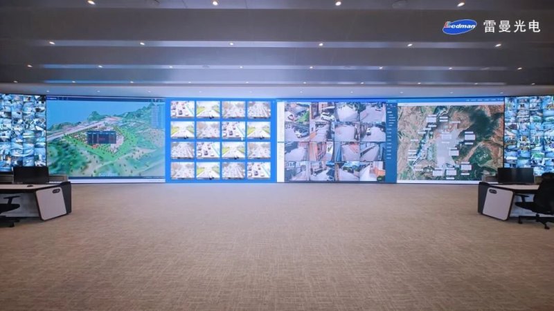 雷曼COB大屏入驻山东黄金集控中心，定义矿山可视化新标准