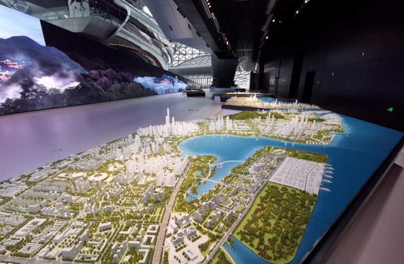 72米巨幕展馆·数字长卷里的城市史诗！