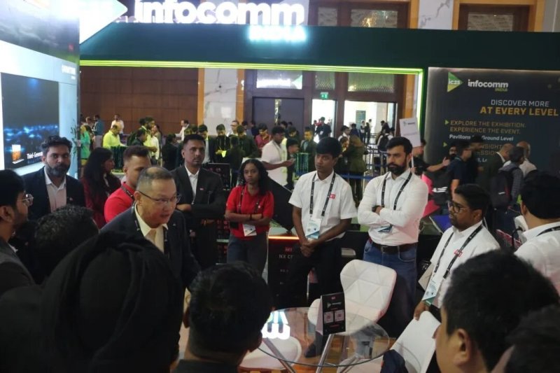 AET阿尔泰亮相InfoComm India 2025，以