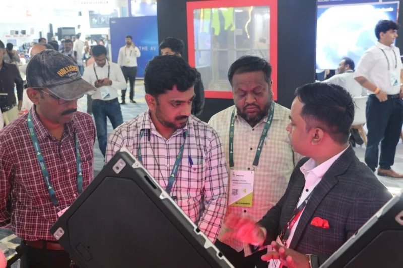 AET阿尔泰亮相InfoComm India 2025，以