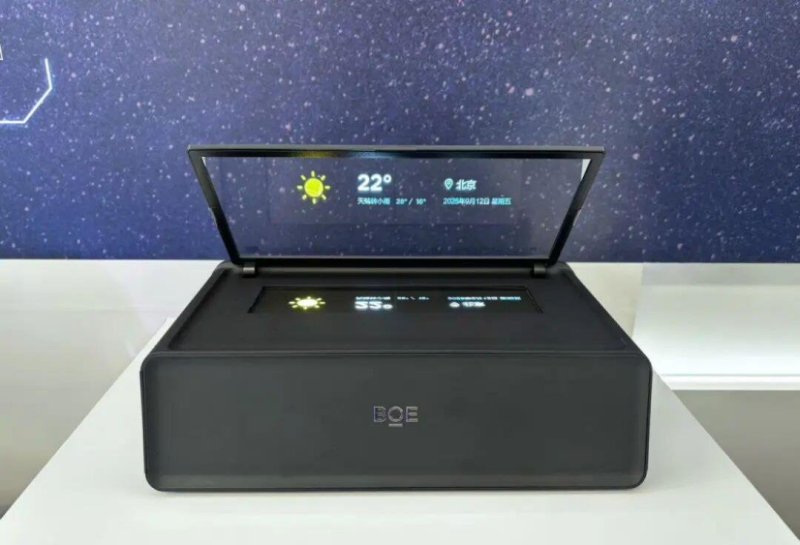 京东方华灿：展示0.13” Micro LED AR显示模块